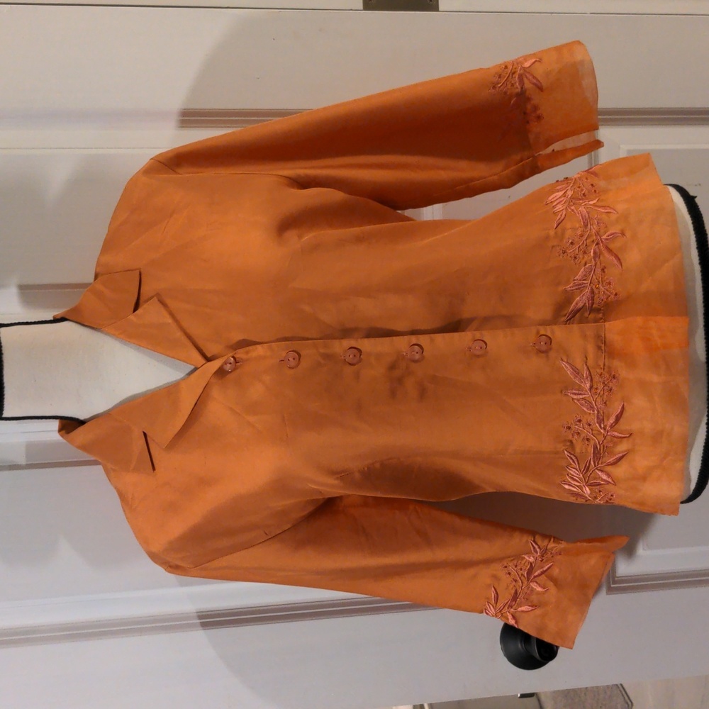 Vintage Anne Carson silk top